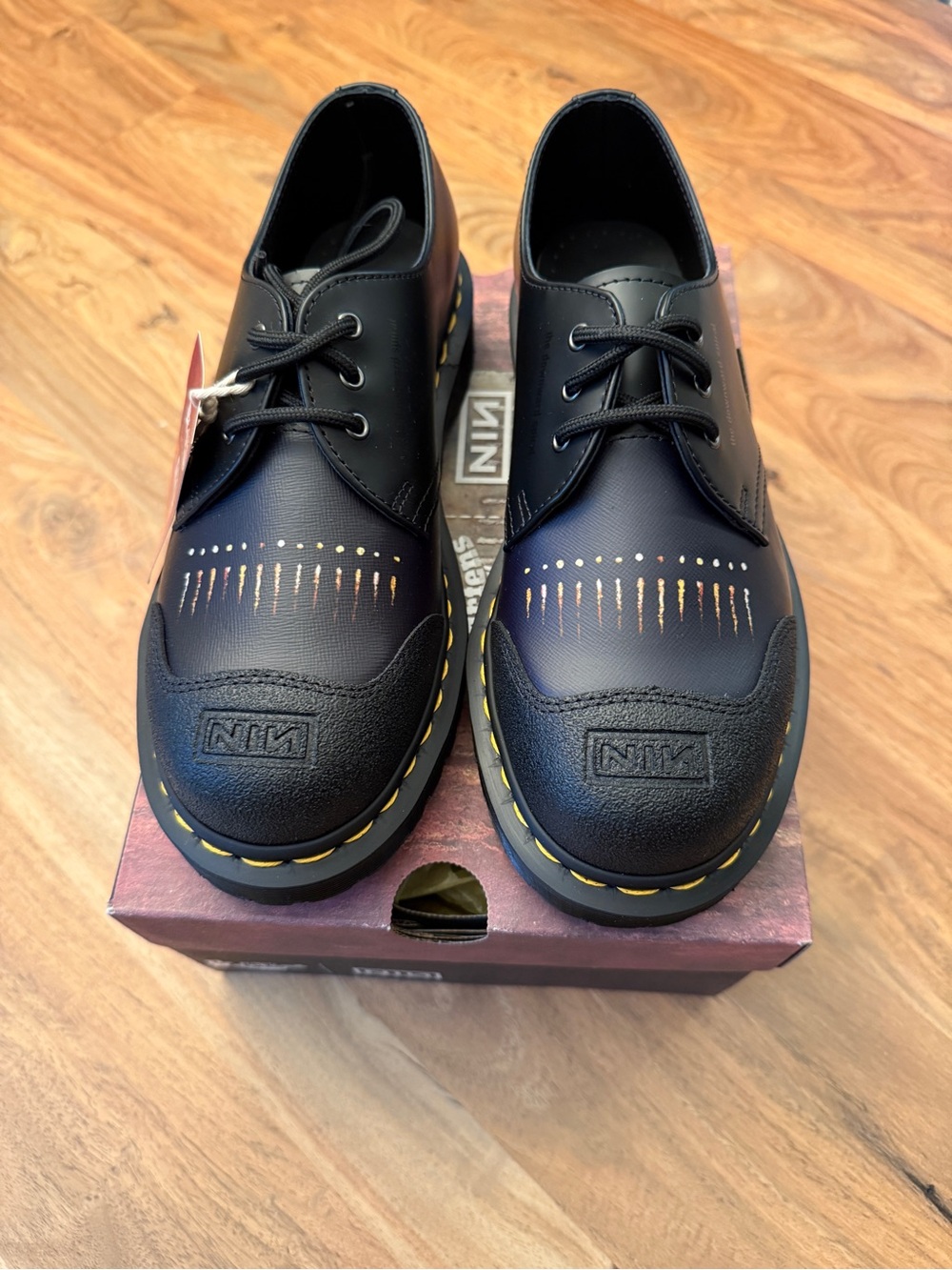 Nine Inch Nails x Dr. Martens Oxfords M6/W7